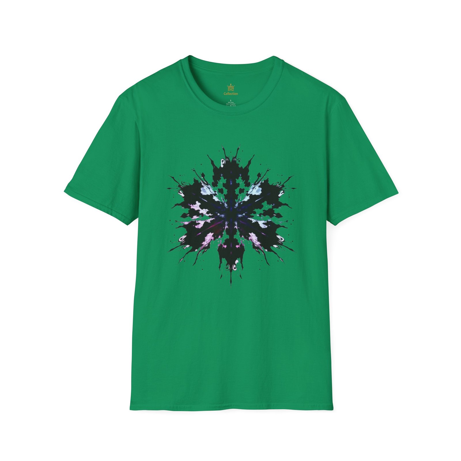Rorschach Inkblot Graphic T-Shirt — Abstract Symmetry Tee