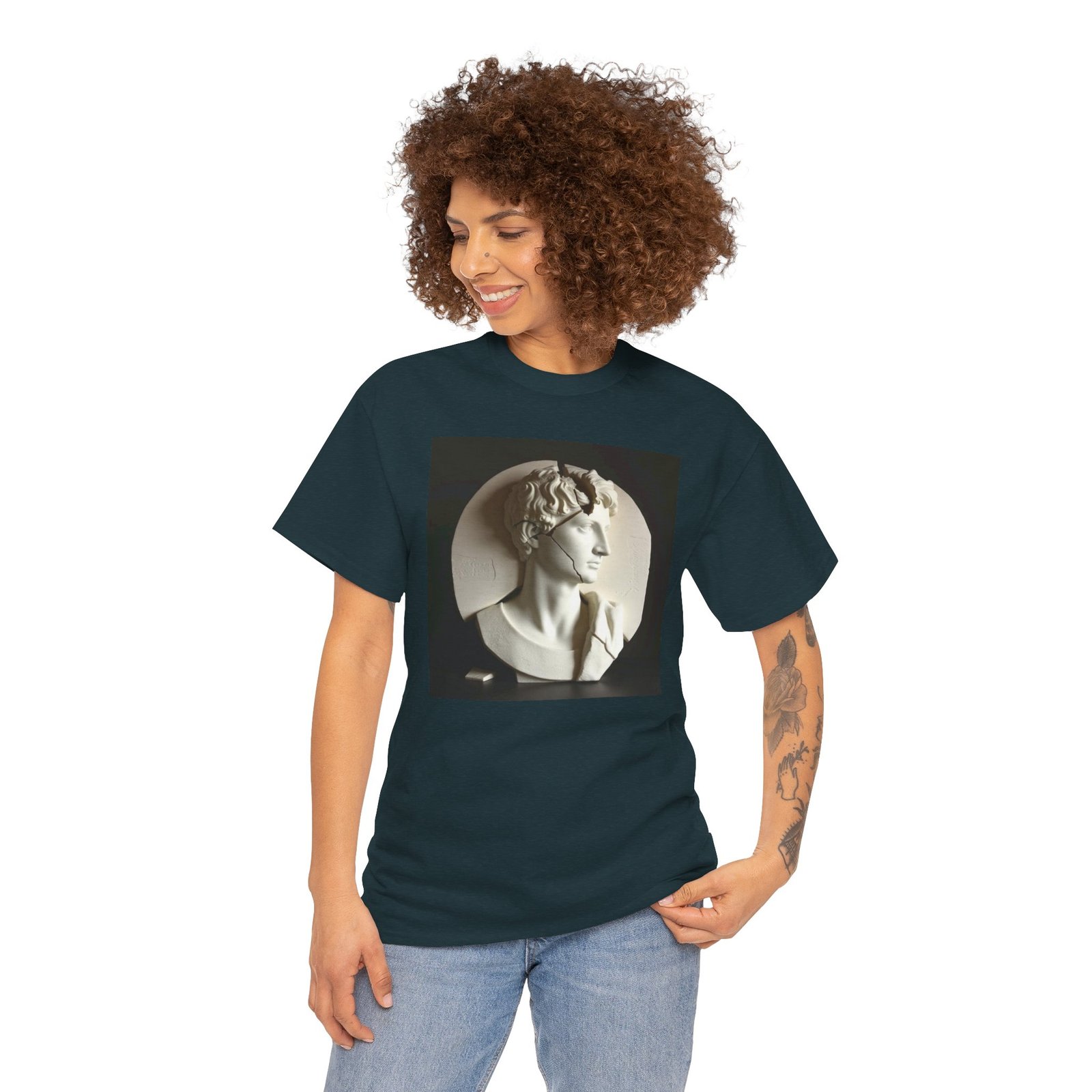 Classical Bust Art Tee — Vintage Sculpture Graphic T‑Shirt - Image 45