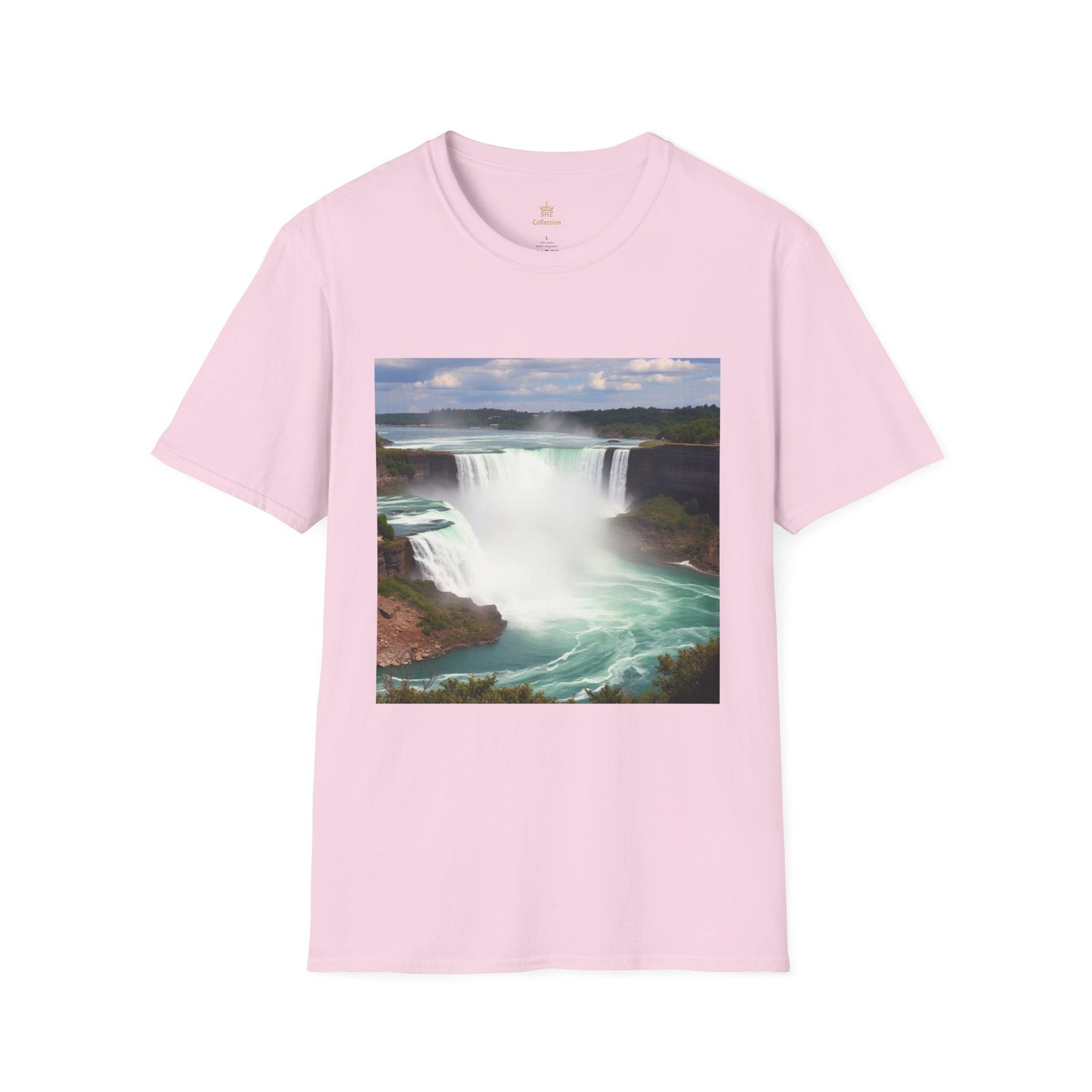 Niagara Falls Photo T-Shirt — Scenic Waterfall Travel Tee - Image 81