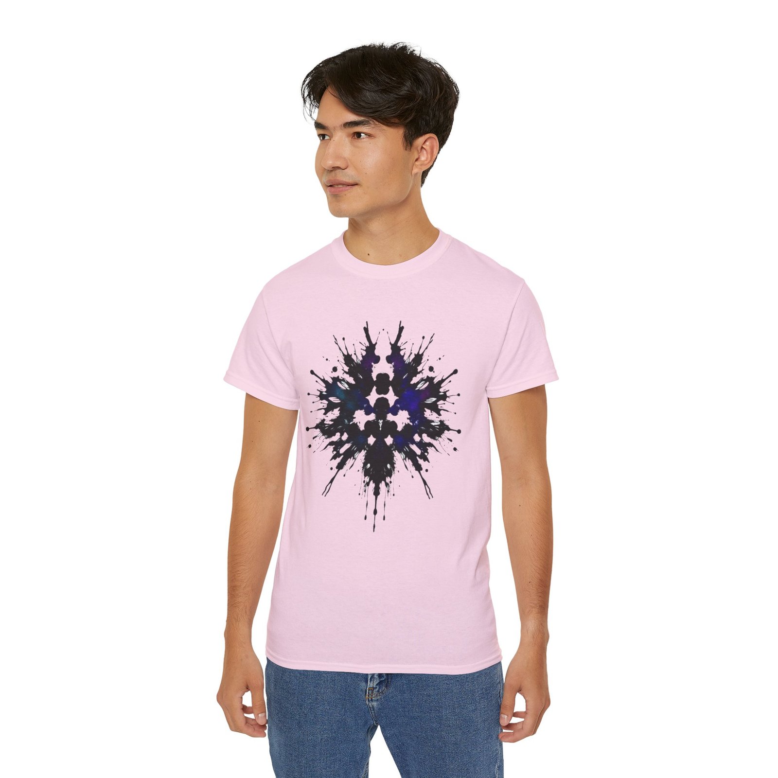 Inkblot Rorschach Tee — Abstract Symmetry Graphic T-Shirt - Image 69