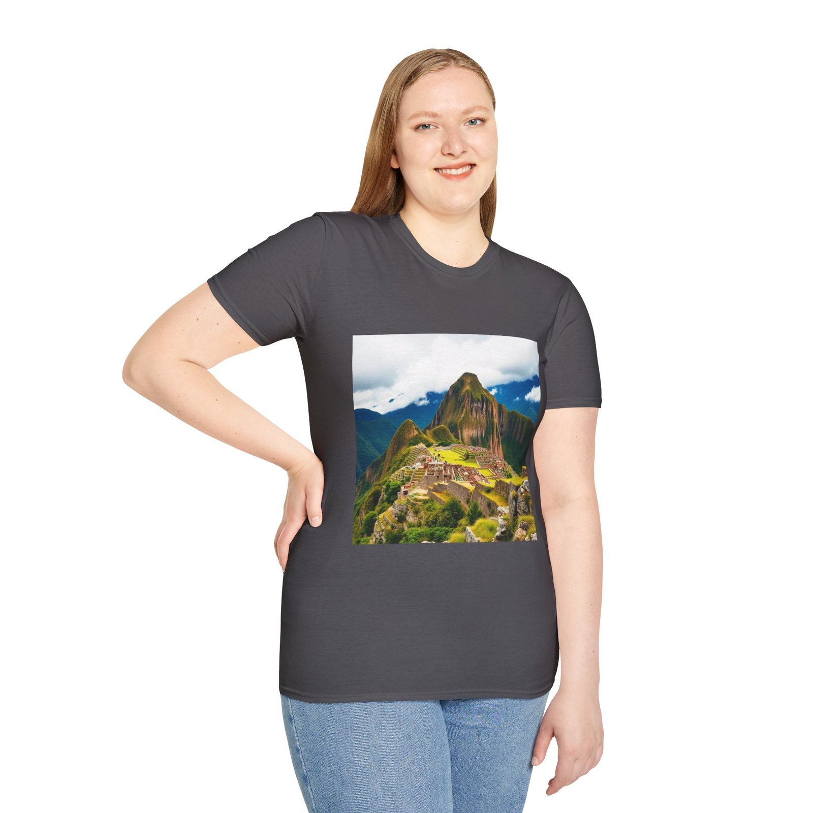 Machu Picchu Mountain Graphic T-Shirt — Peruvian Travel Tee - Image 54