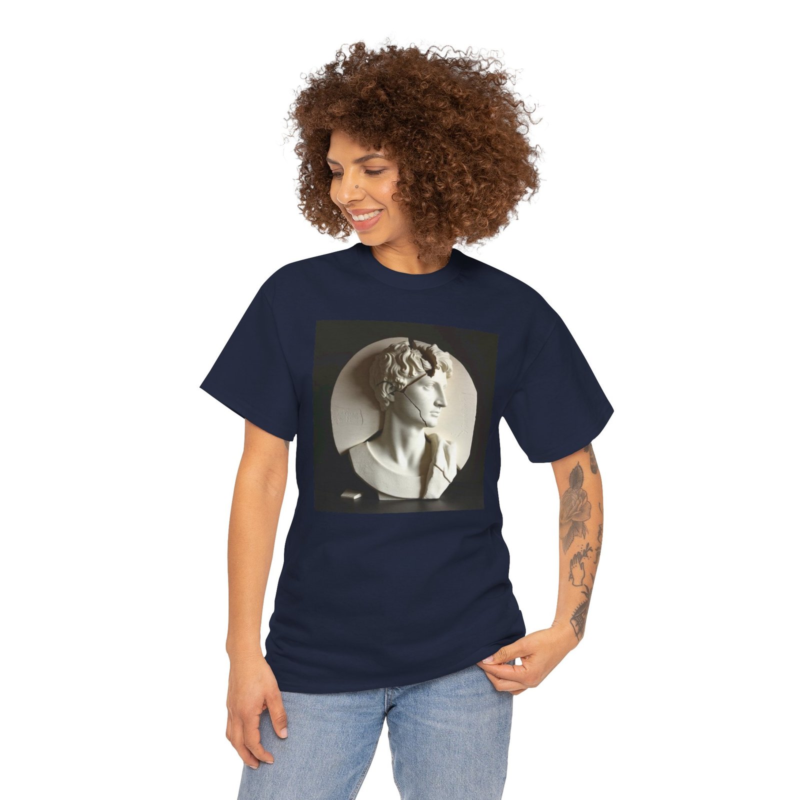 Classical Bust Art Tee — Vintage Sculpture Graphic T‑Shirt - Image 53
