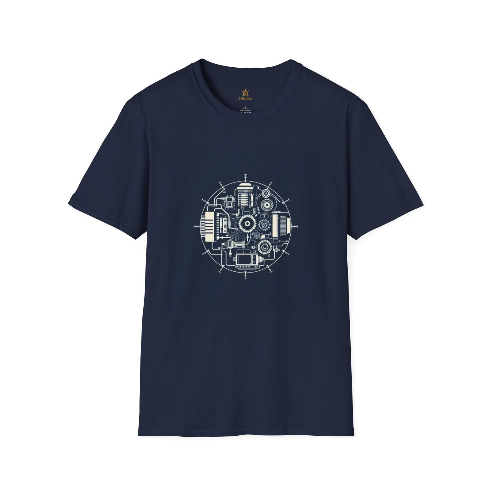 Retro Synthesizer T-Shirt — Vintage Electronic Music Gear Graphic Tee