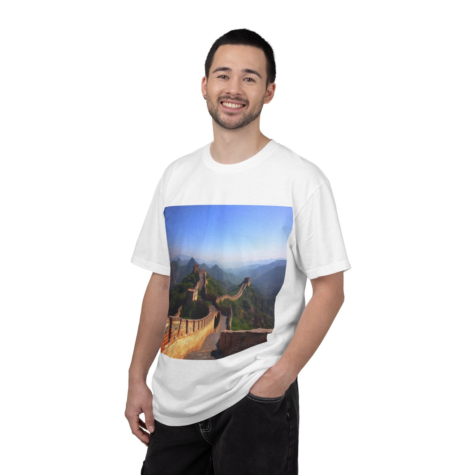 Great Wall Landscape T-Shirt — Scenic China Travel Tee - Image 9