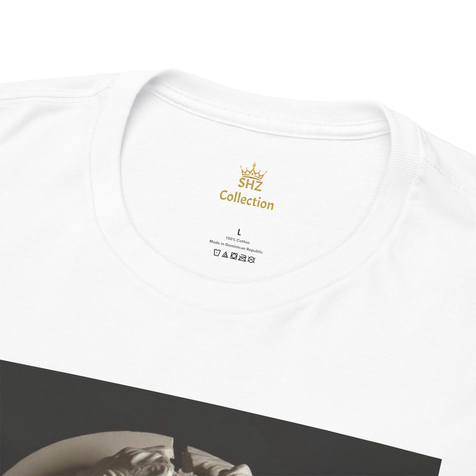 Classical Bust Art Tee — Vintage Sculpture Graphic T‑Shirt - Image 4