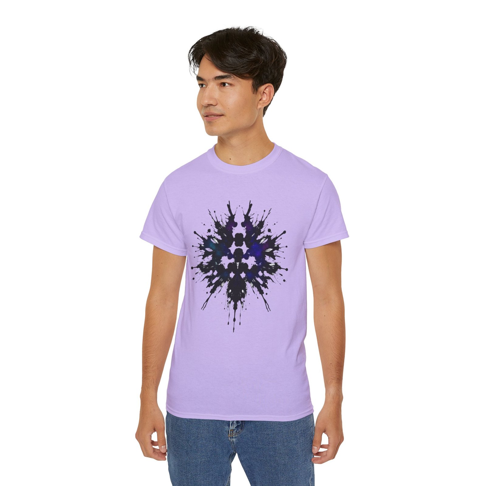 Inkblot Rorschach Tee — Abstract Symmetry Graphic T-Shirt - Image 62