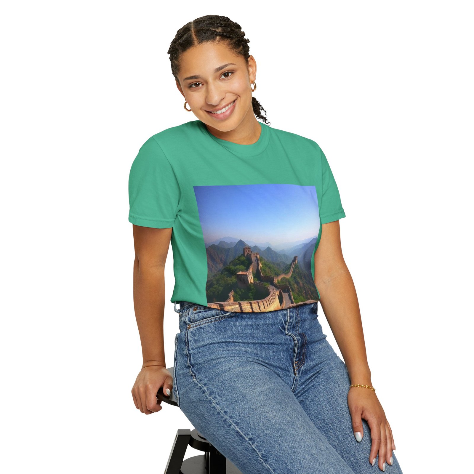 Great Wall Landscape T-Shirt — Scenic China Travel Tee - Image 34