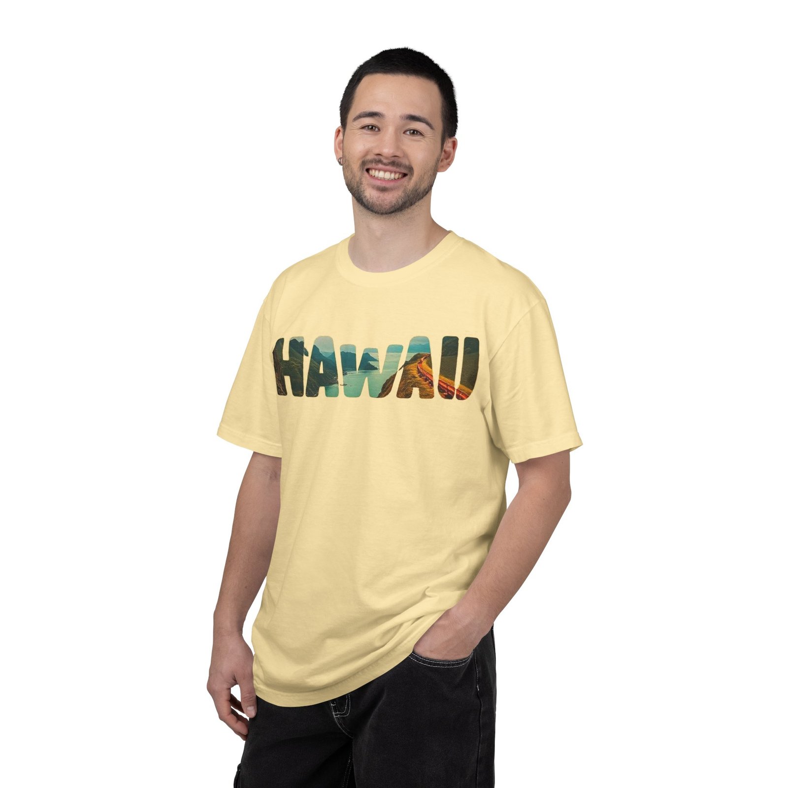Hawaii Scenic Word Tee - Image 34