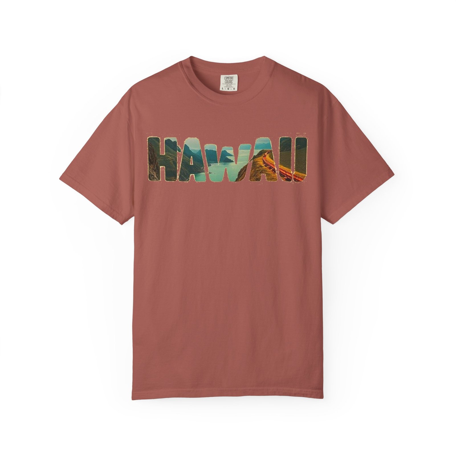 Hawaii Scenic Word Tee - Image 79