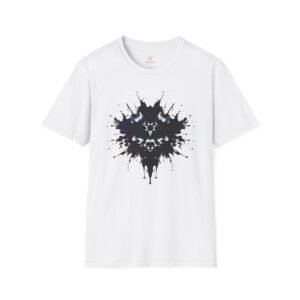 Inkblot Graphic T-Shirt — Rorschach Splash Art Tee