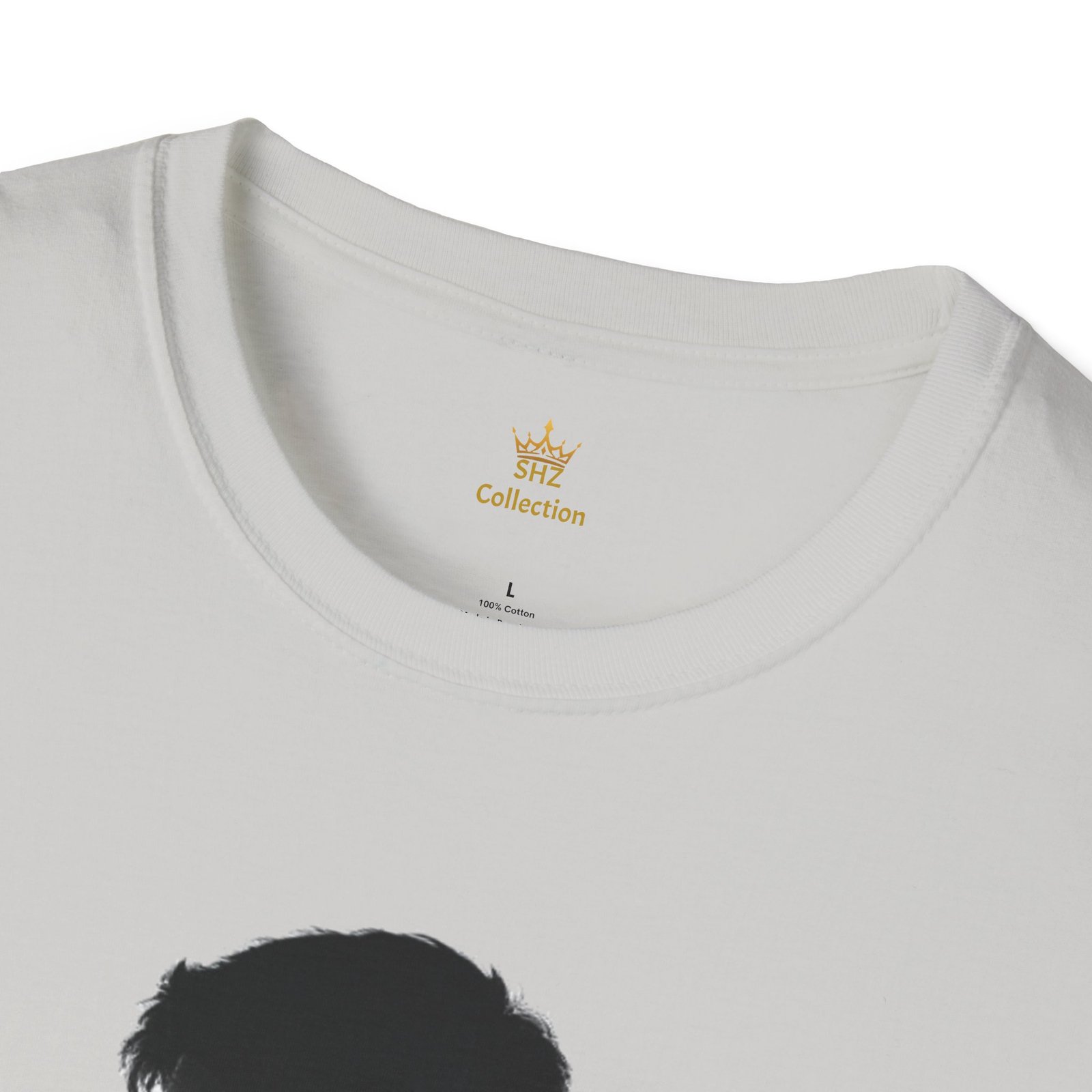 Silhouette Forest T-Shirt — Double Exposure Portrait Tee for Nature Lovers - Image 3