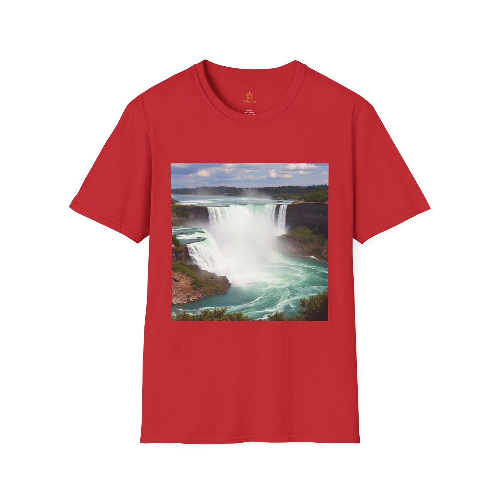 Niagara Falls Photo T-Shirt — Scenic Waterfall Travel Tee - Image 97