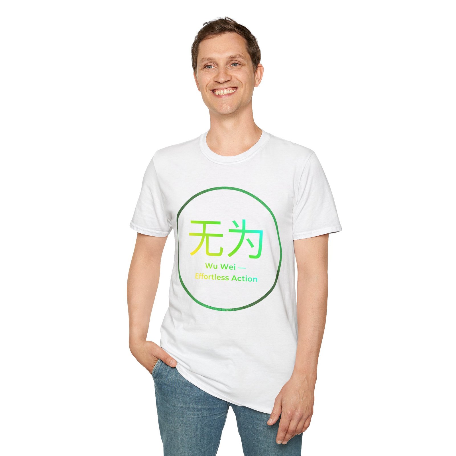 Wu Wei T-Shirt — Zen 'Effortless Action' Tee with Chinese Characters - Image 13