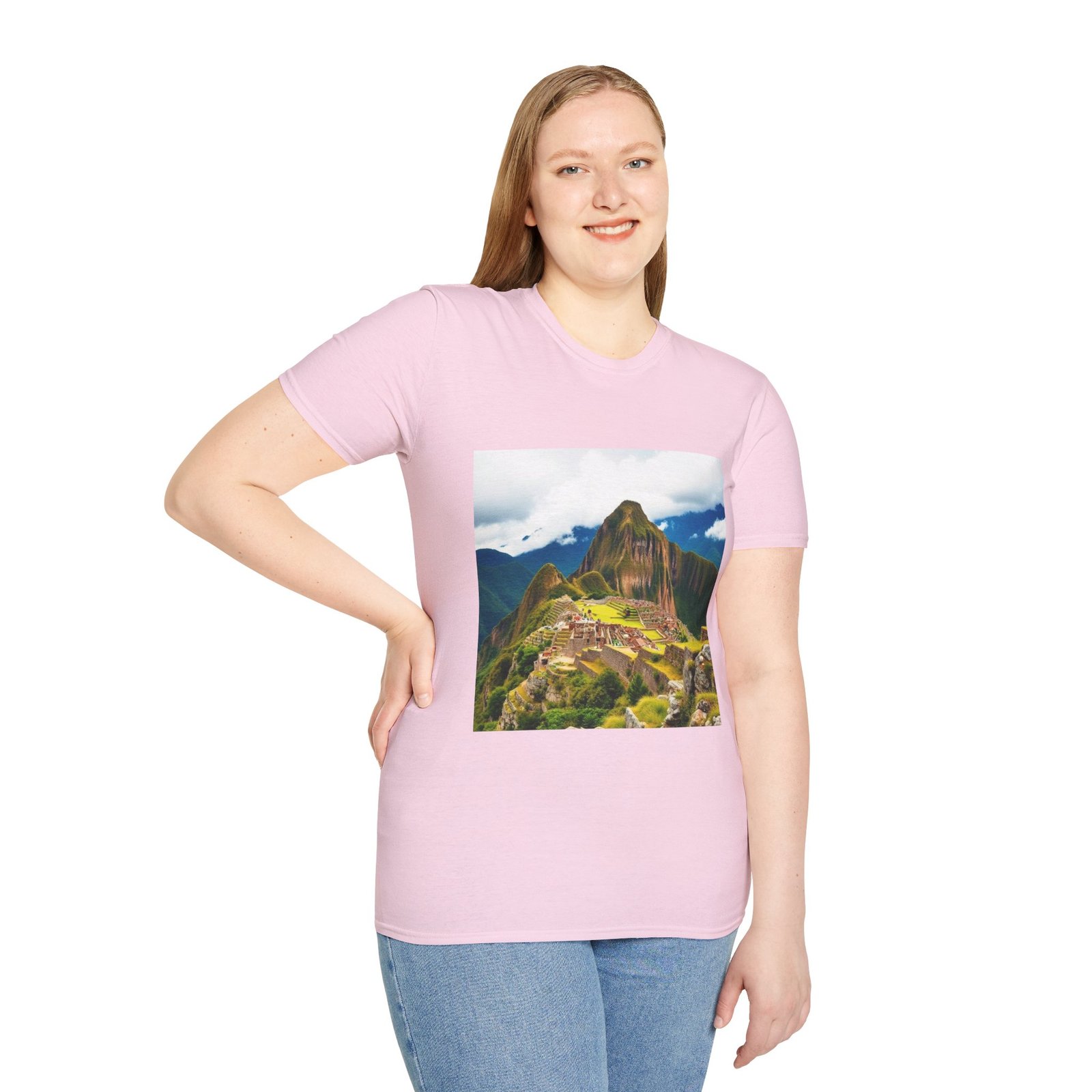 Machu Picchu Mountain Graphic T-Shirt — Peruvian Travel Tee - Image 82