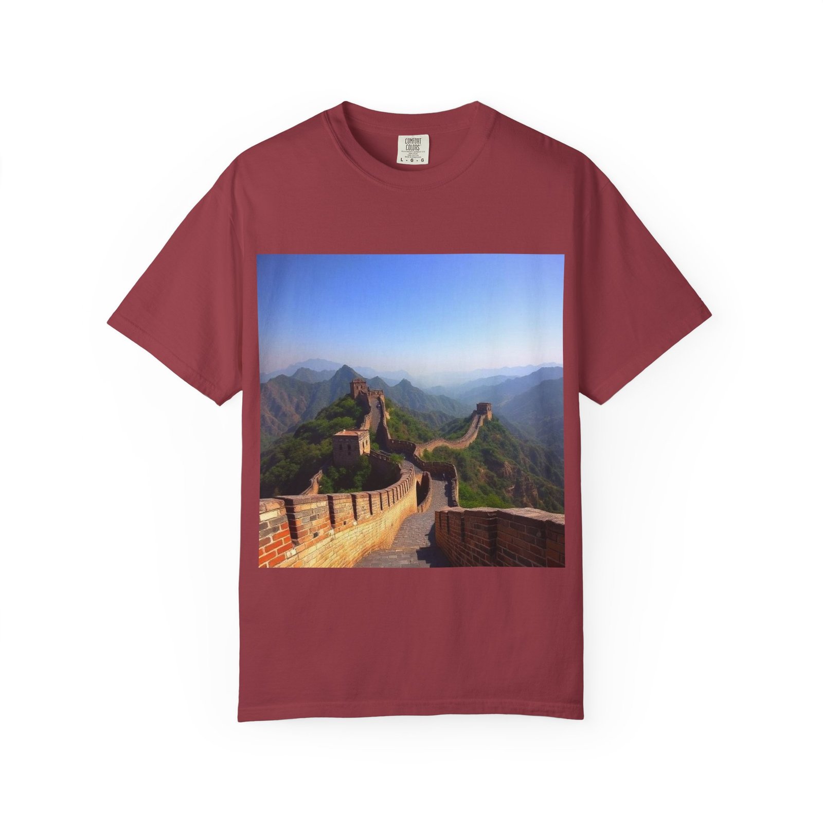 Great Wall Landscape T-Shirt — Scenic China Travel Tee - Image 85