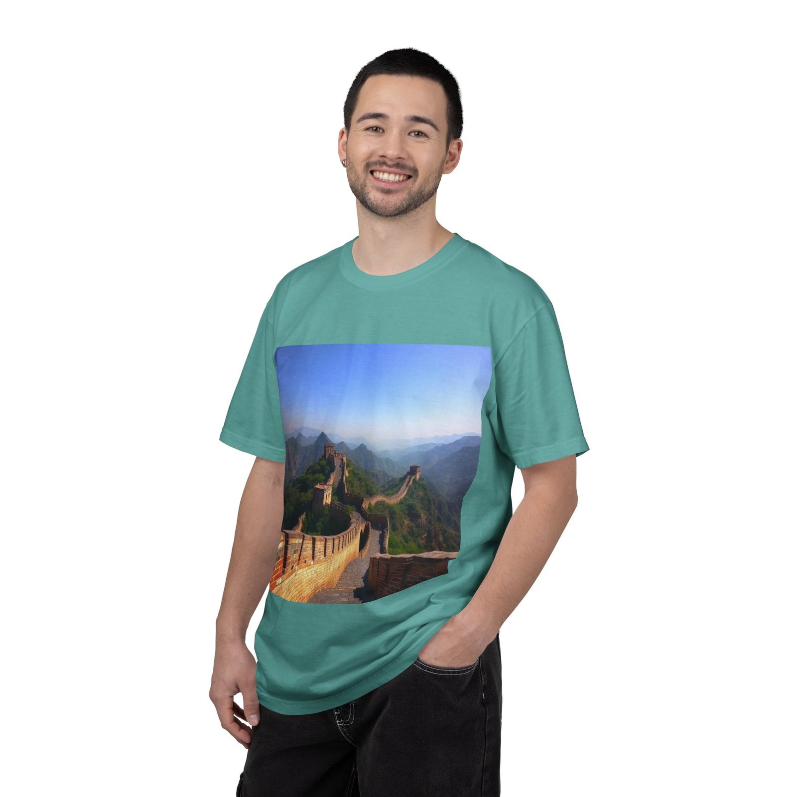 Great Wall Landscape T-Shirt — Scenic China Travel Tee - Image 39