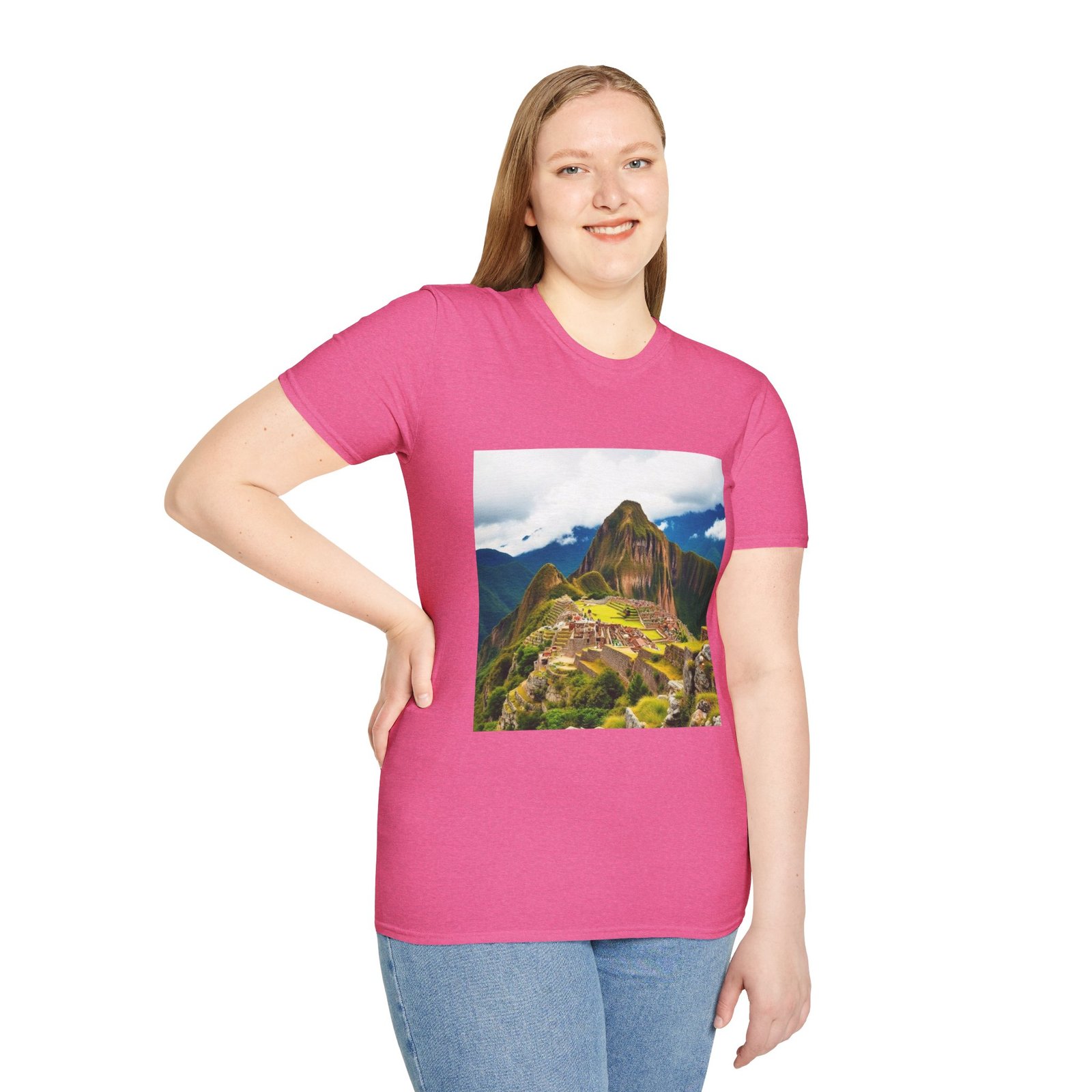 Machu Picchu Mountain Graphic T-Shirt — Peruvian Travel Tee - Image 89
