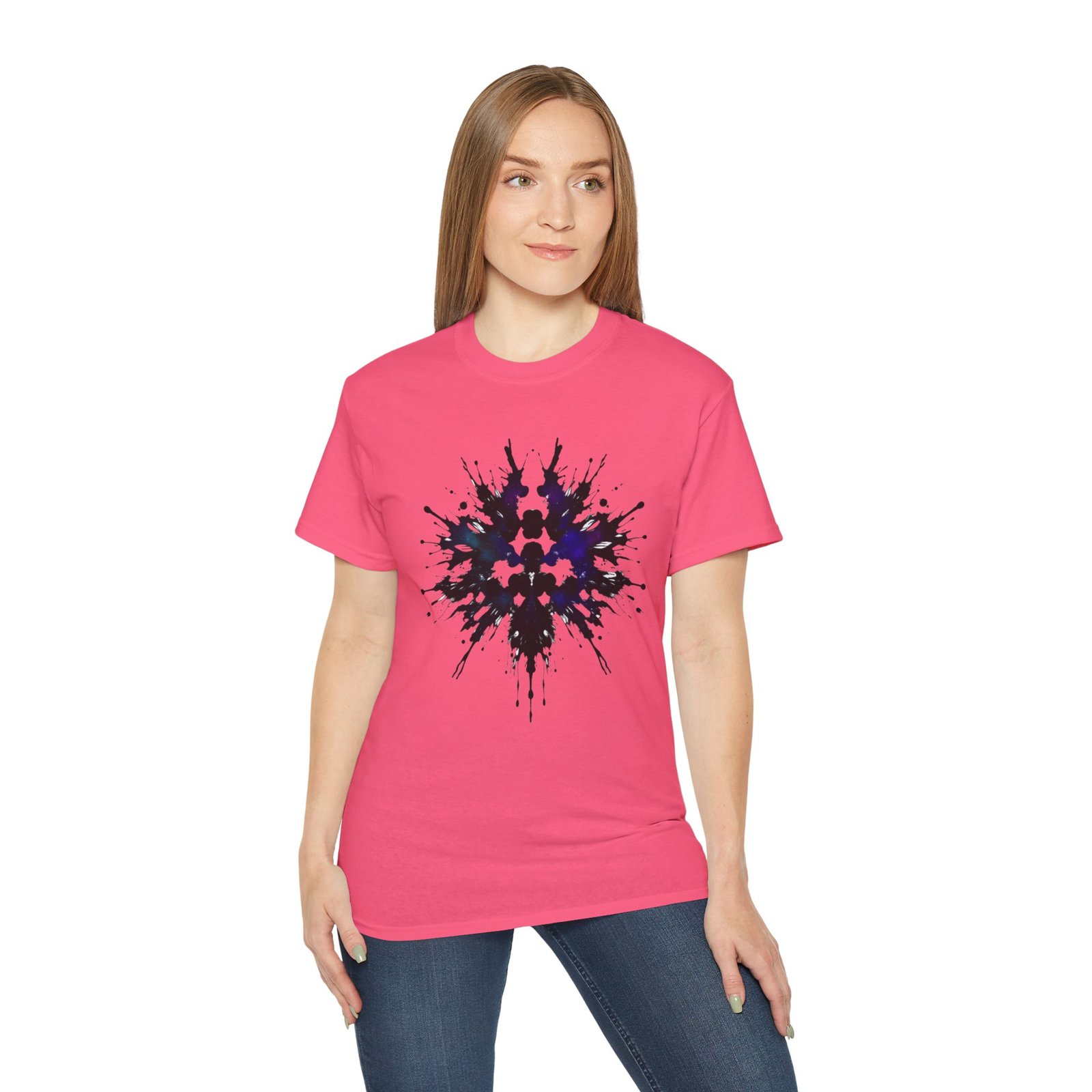 Inkblot Rorschach Tee — Abstract Symmetry Graphic T-Shirt - Image 75