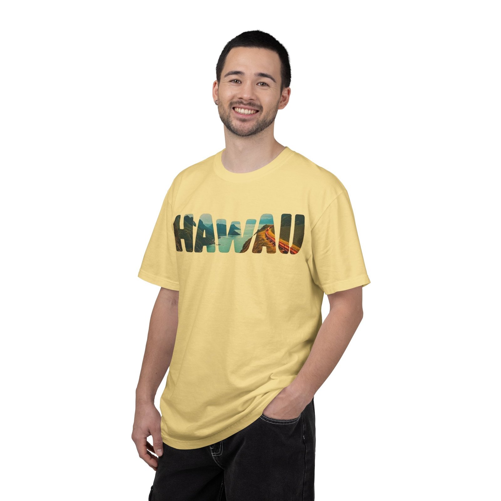 Hawaii Scenic Word Tee - Image 52