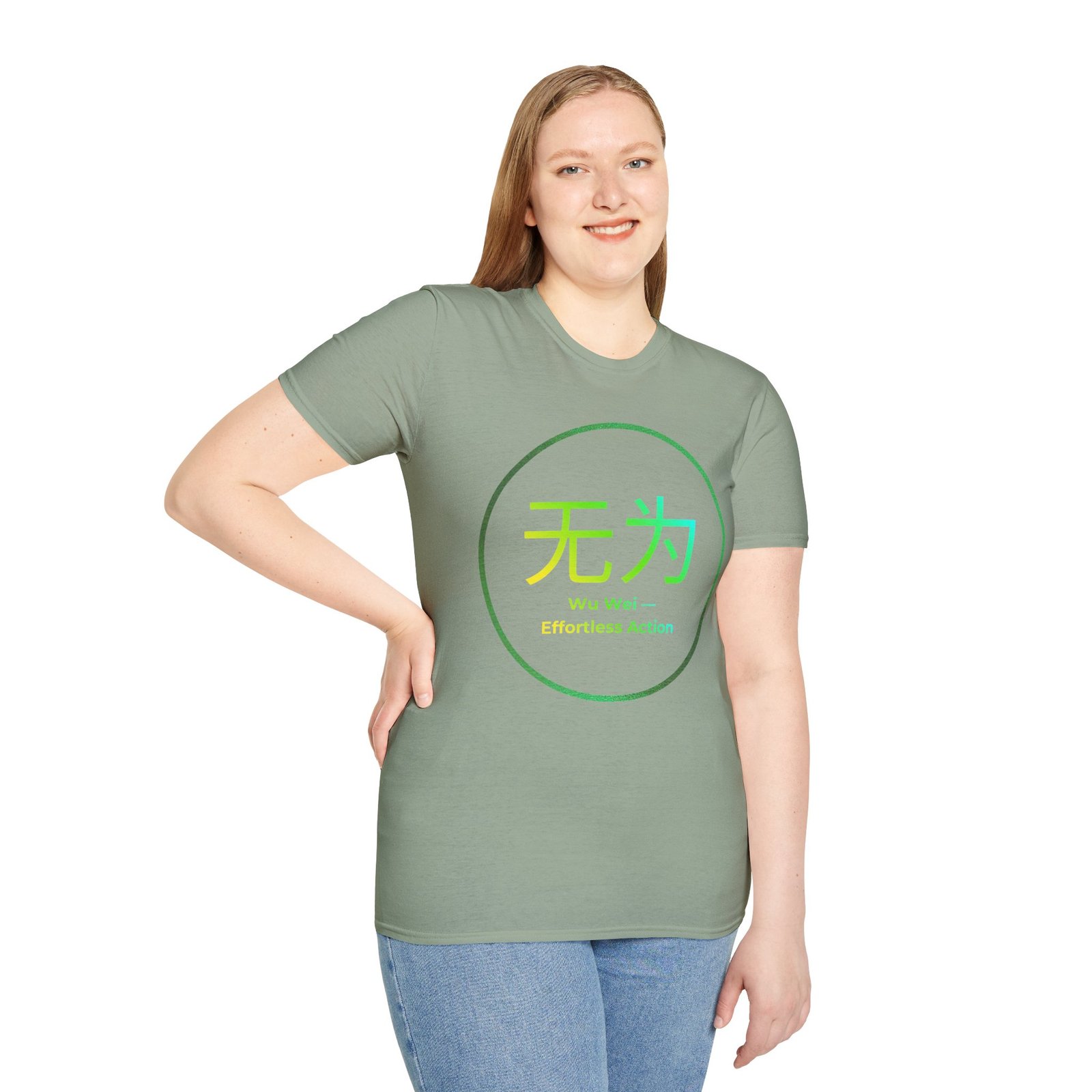 Wu Wei T-Shirt — Zen 'Effortless Action' Tee with Chinese Characters - Image 33