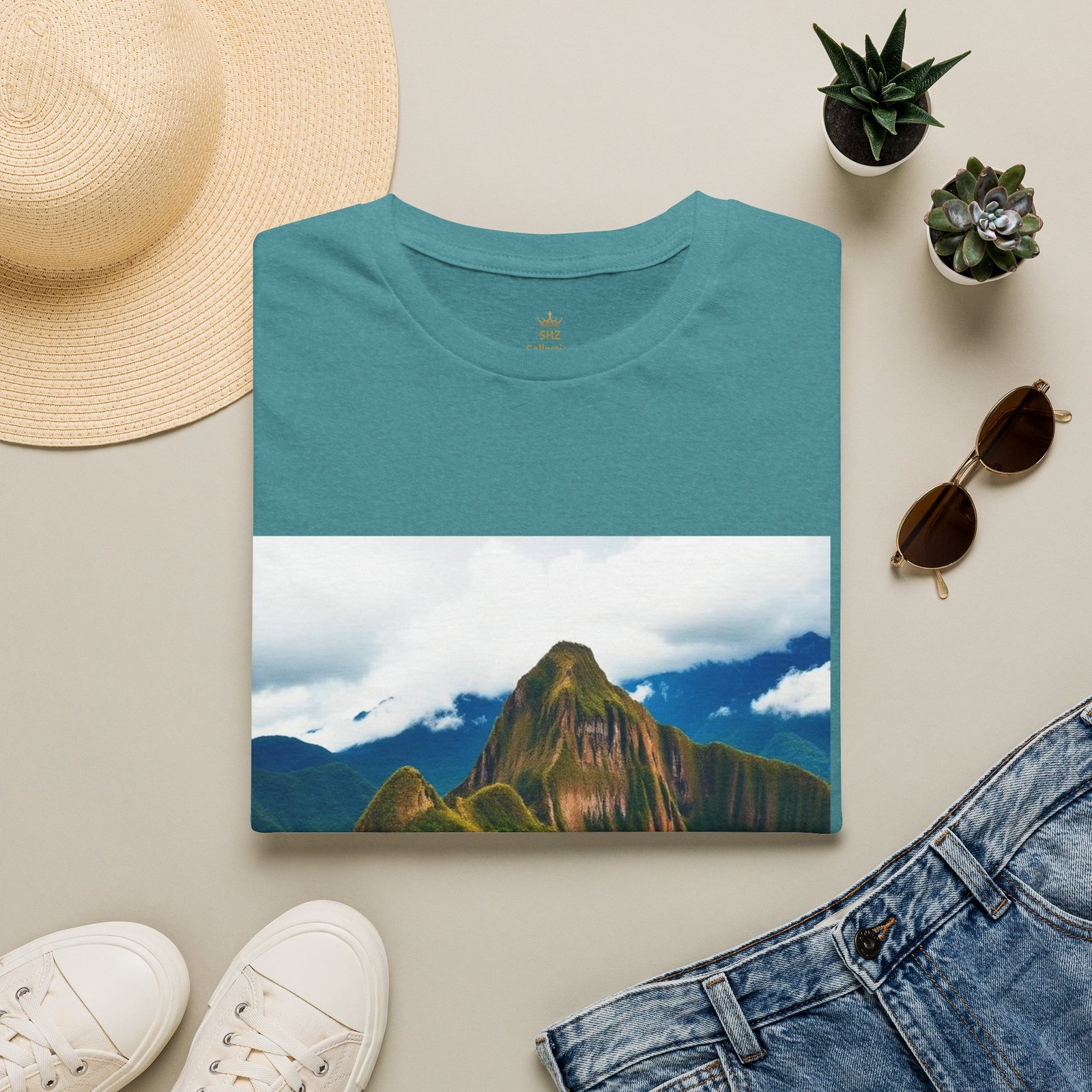 Machu Picchu Mountain Graphic T-Shirt — Peruvian Travel Tee - Image 39