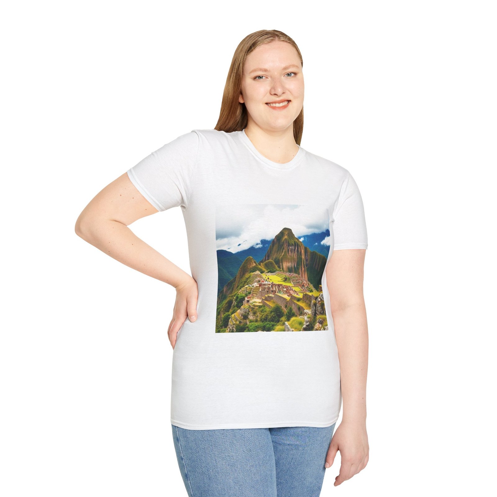 Machu Picchu Mountain Graphic T-Shirt — Peruvian Travel Tee - Image 5