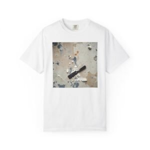 Abstract Paint Splatter T-Shirt — Artistic Grunge Graphic Tee