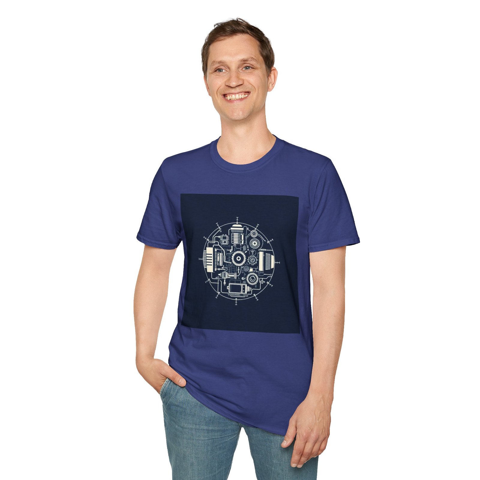 Retro Synthesizer T-Shirt — Vintage Electronic Music Gear Graphic Tee - Image 34