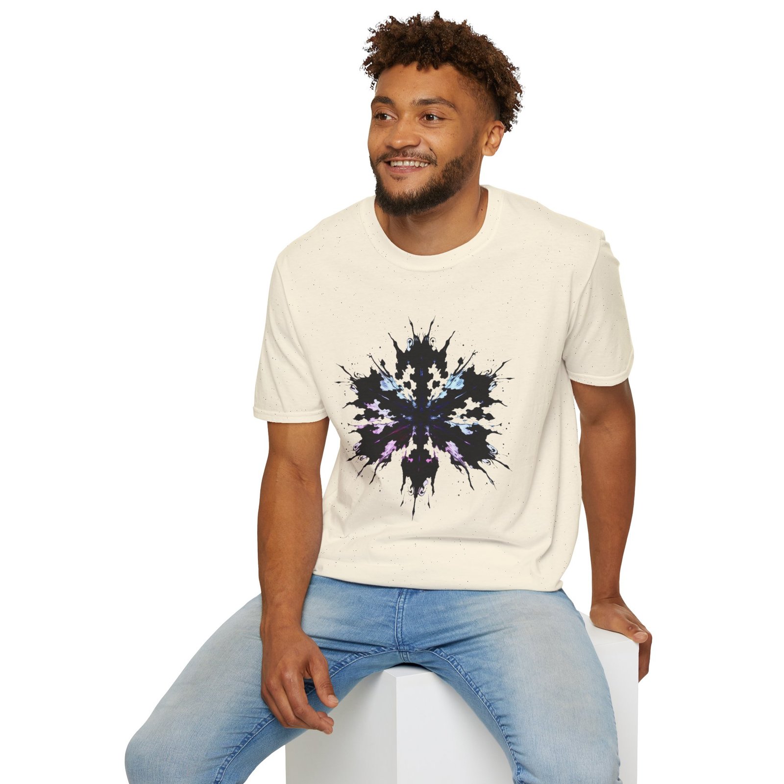 Rorschach Inkblot Graphic T-Shirt — Abstract Symmetry Tee - Image 39