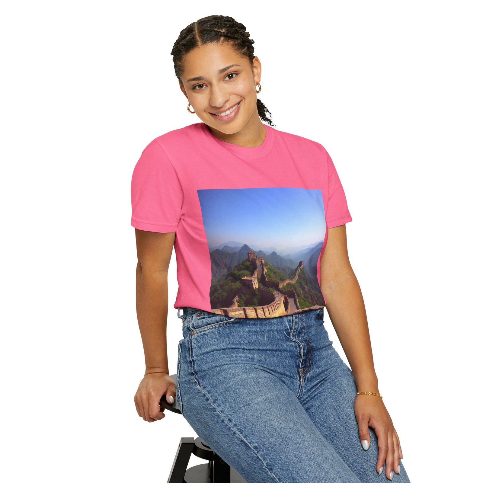 Great Wall Landscape T-Shirt — Scenic China Travel Tee - Image 82