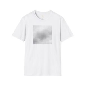 The Erased Sky Graphic T-Shirt — Minimal Grey Sky Tee