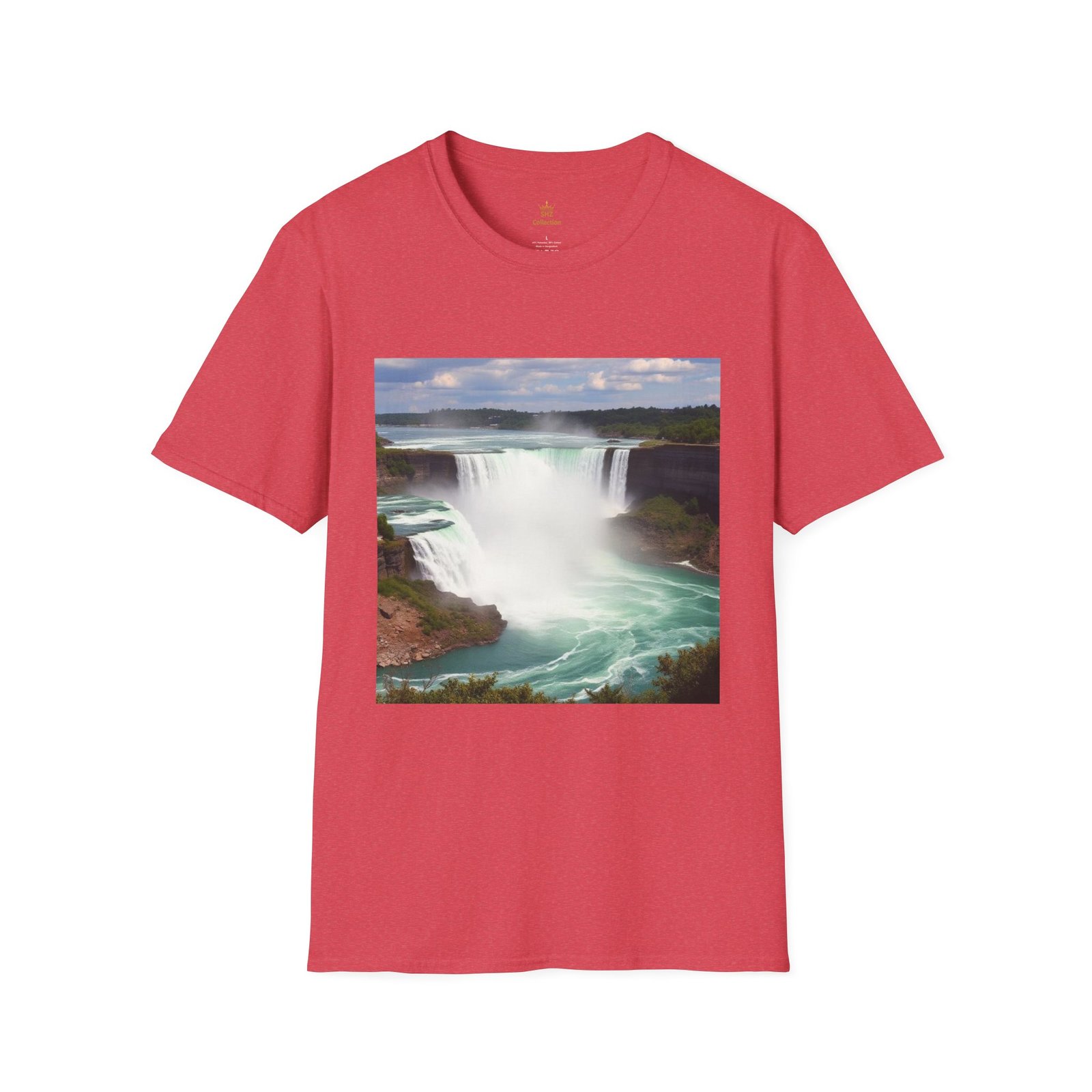 Niagara Falls Photo T-Shirt — Scenic Waterfall Travel Tee - Image 89