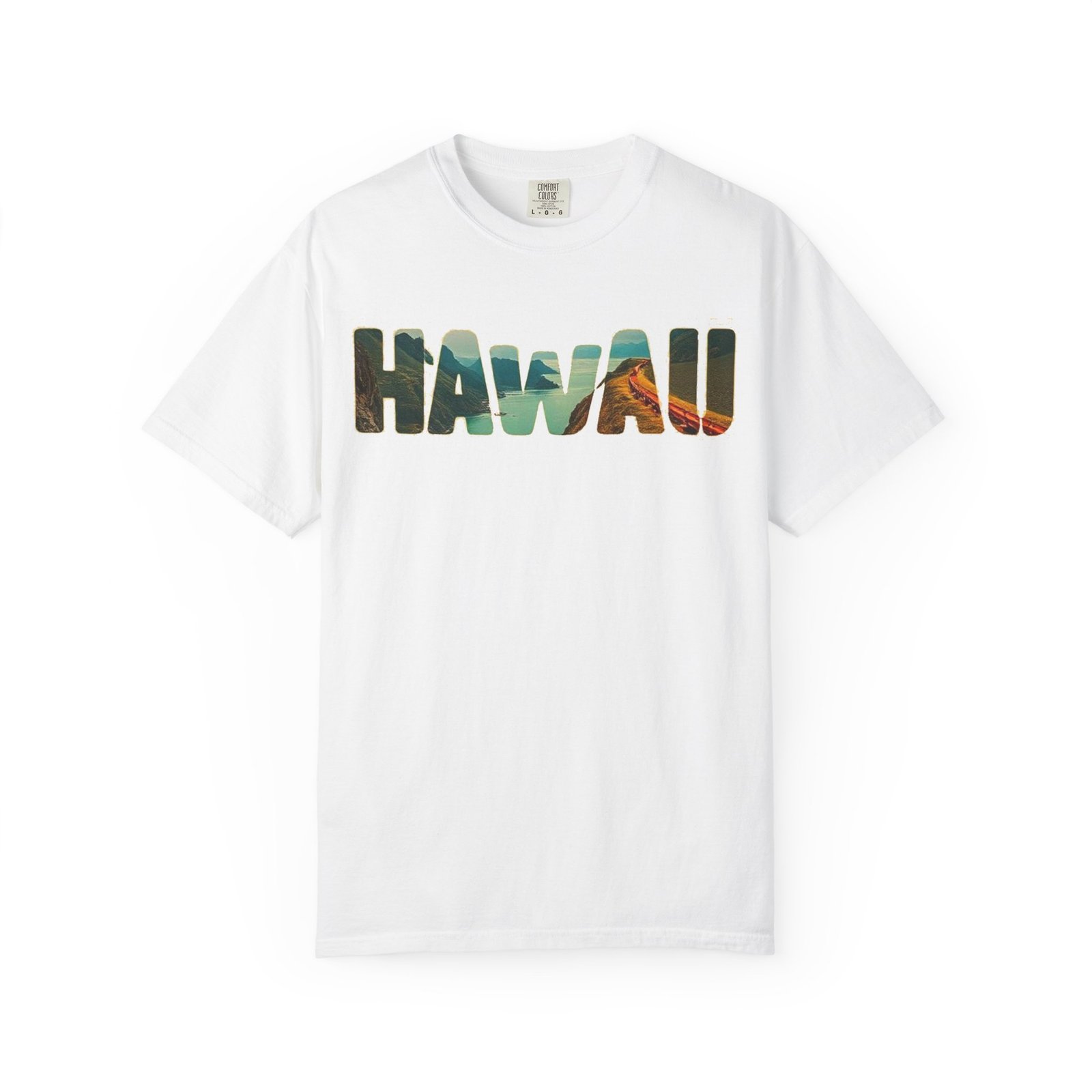 Hawaii Scenic Word Tee - Image 7