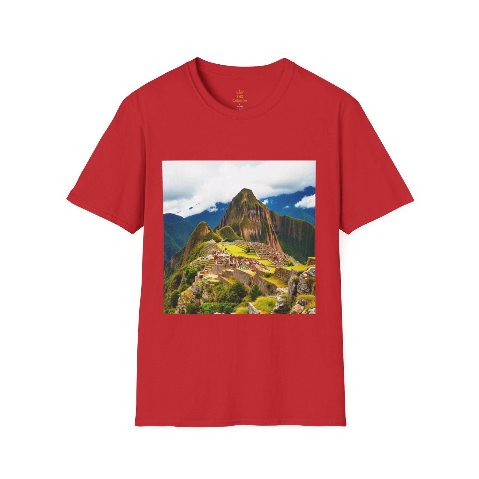 Machu Picchu Mountain Graphic T-Shirt — Peruvian Travel Tee - Image 99