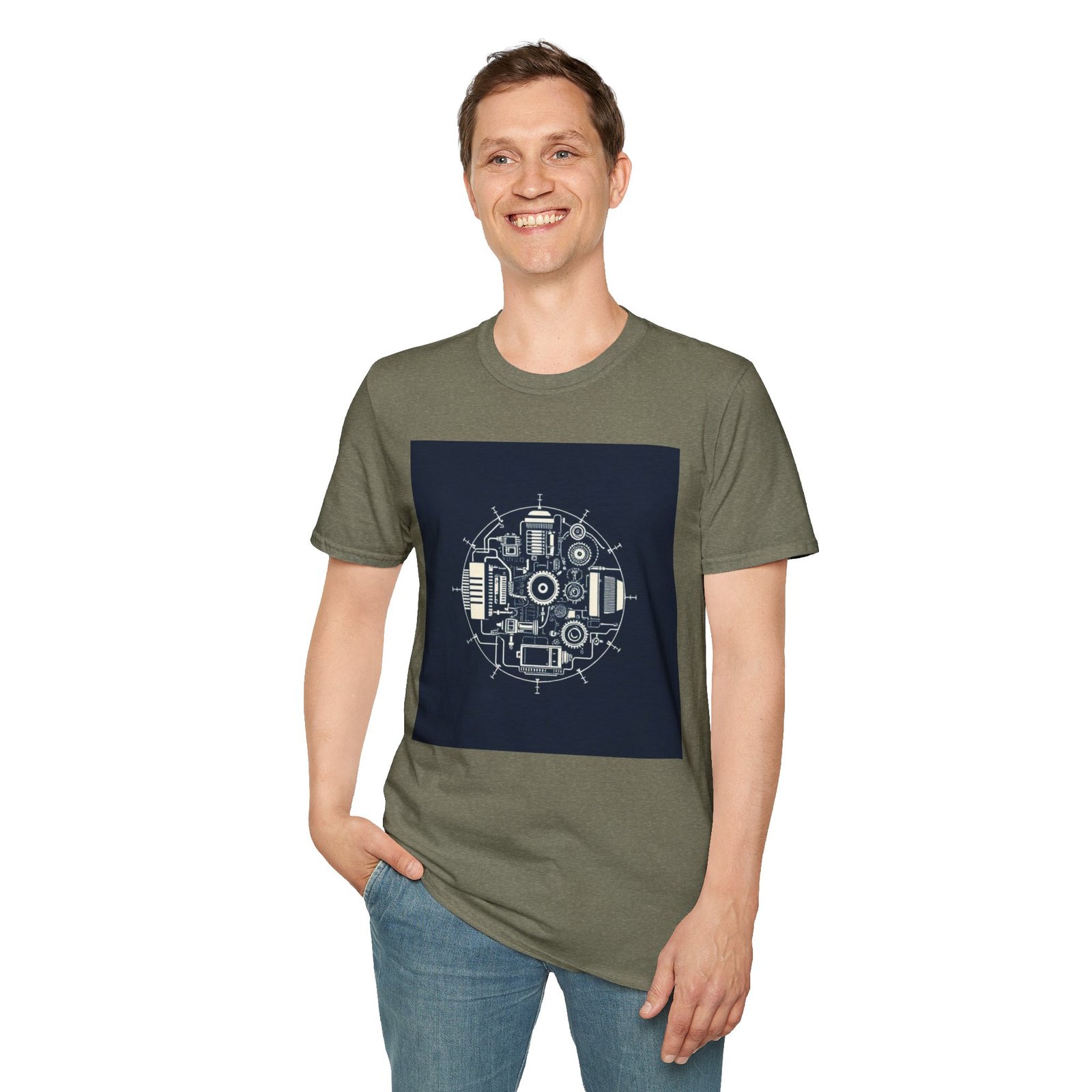 Retro Synthesizer T-Shirt — Vintage Electronic Music Gear Graphic Tee - Image 27