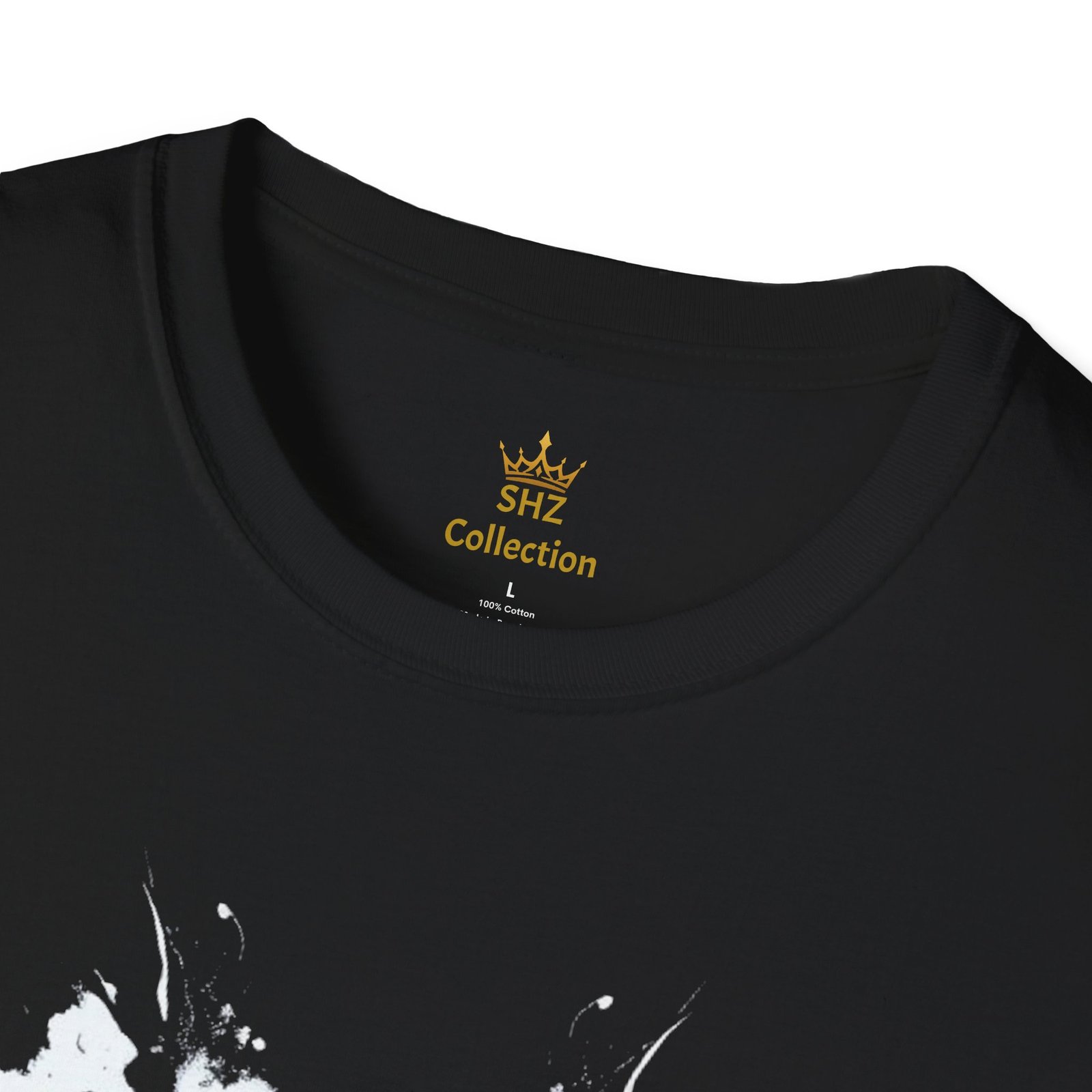 Inkblot Heart T‑Shirt — Symmetrical Rorschach Graphic Tee - Image 3