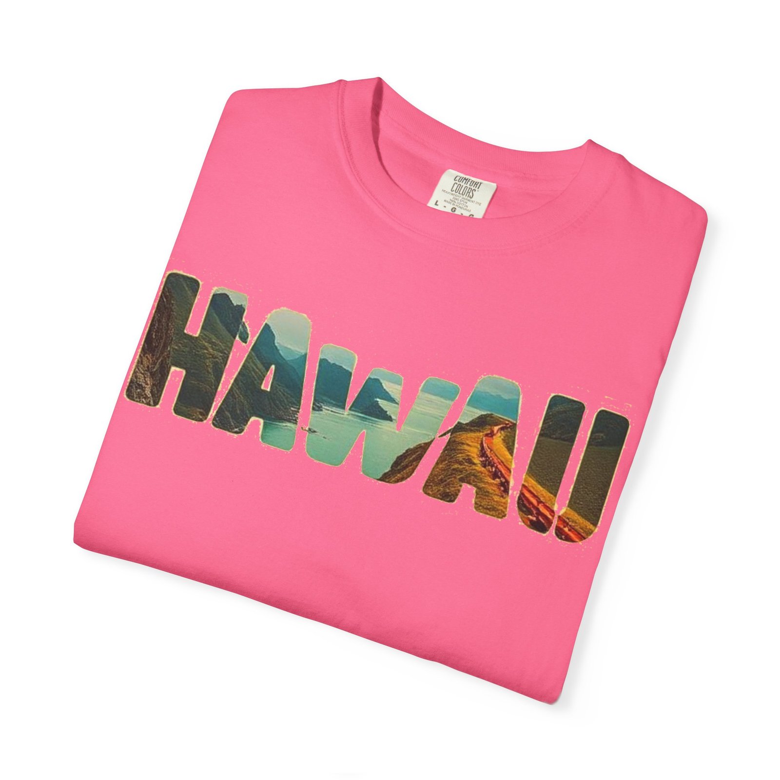 Hawaii Scenic Word Tee - Image 69