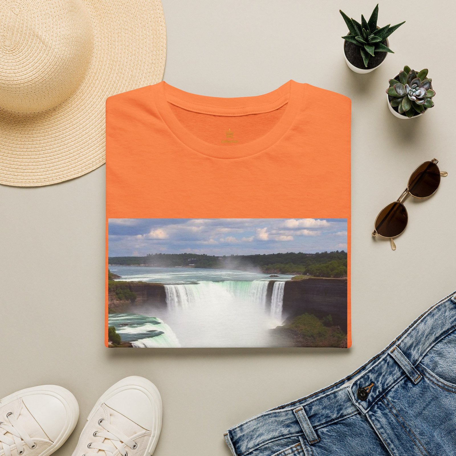Niagara Falls Photo T-Shirt — Scenic Waterfall Travel Tee - Image 11
