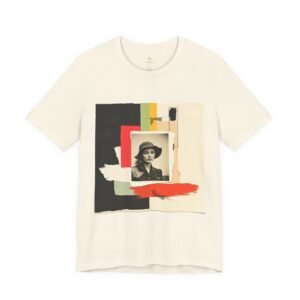 Vintage Collage Photo Tee — Retro Portrait Graphic T-Shirt