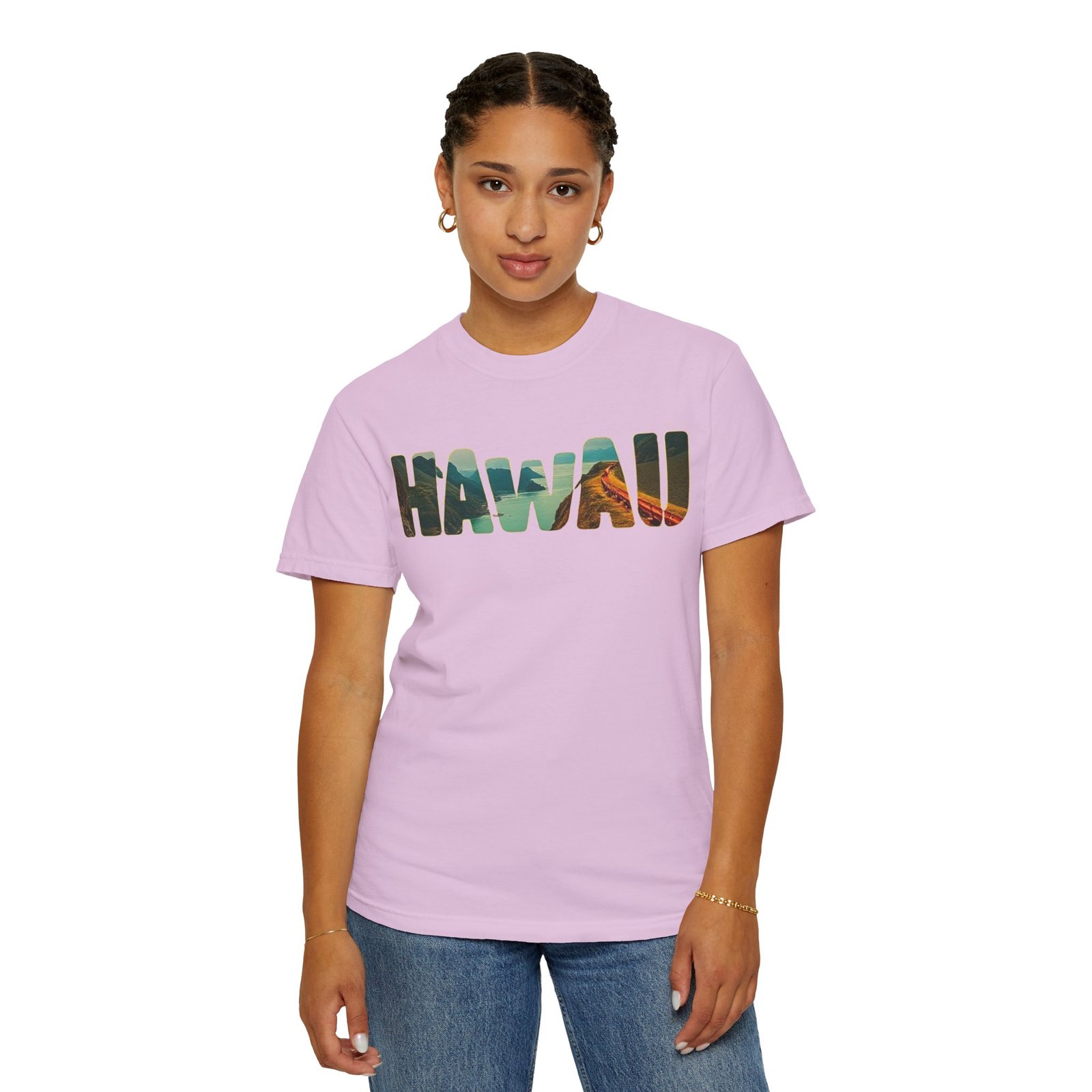 Hawaii Scenic Word Tee - Image 5