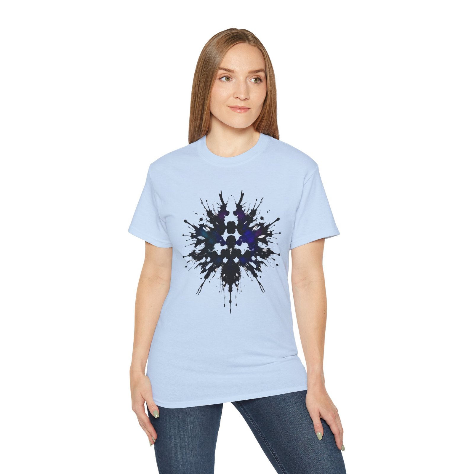 Inkblot Rorschach Tee — Abstract Symmetry Graphic T-Shirt - Image 54