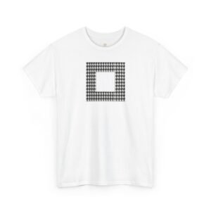 Houndstooth Square Graphic Tee