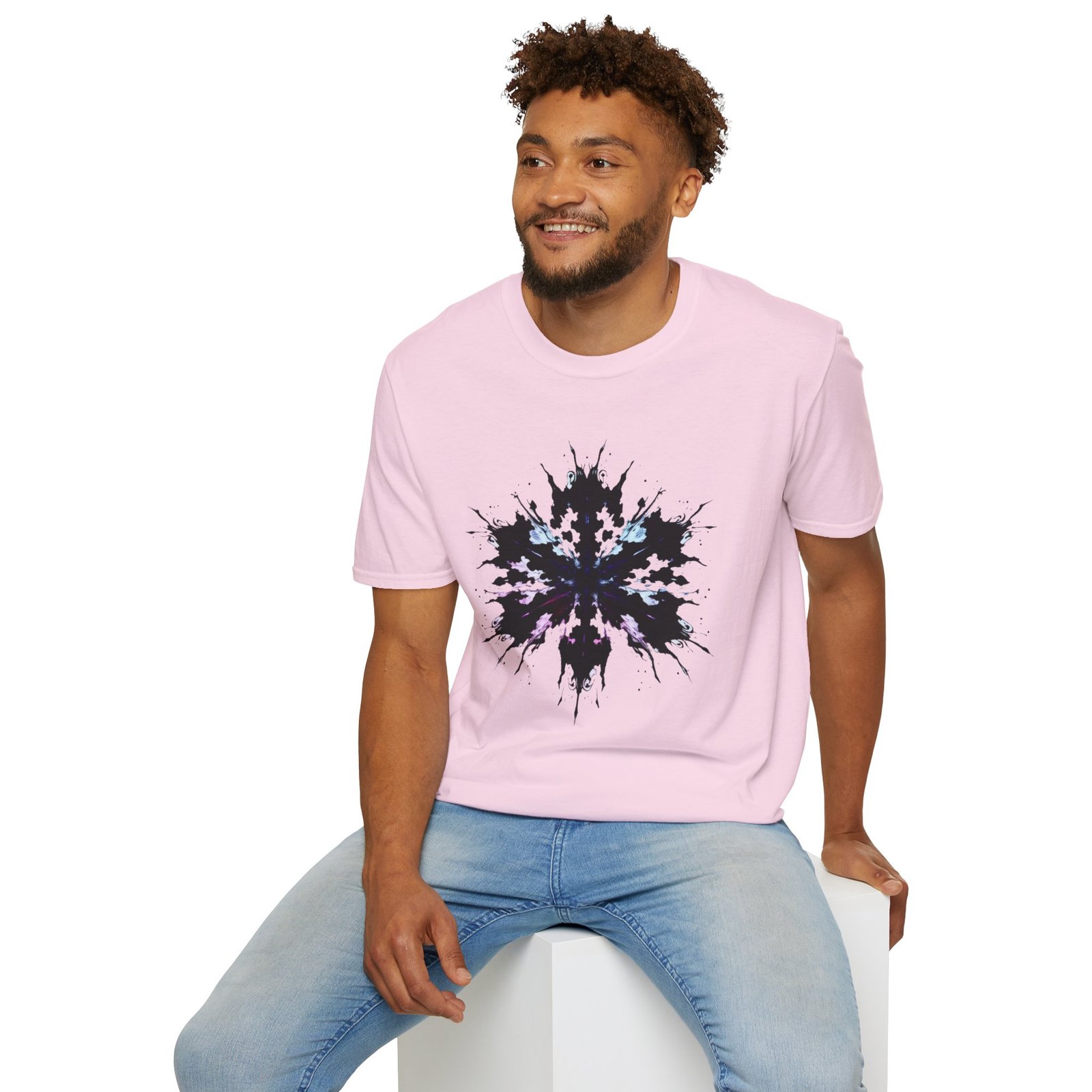 Rorschach Inkblot Graphic T-Shirt — Abstract Symmetry Tee - Image 71