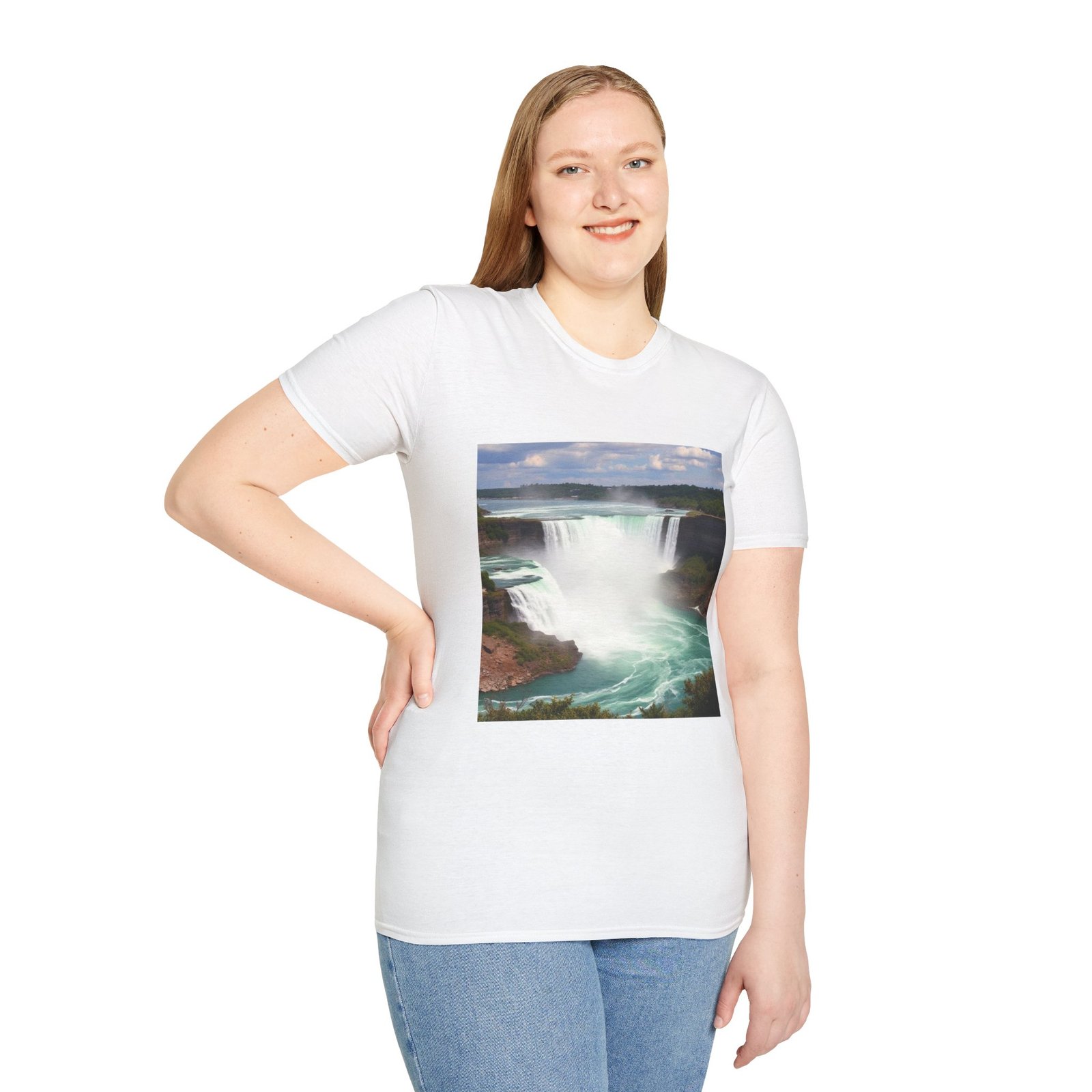 Niagara Falls Photo T-Shirt — Scenic Waterfall Travel Tee - Image 5