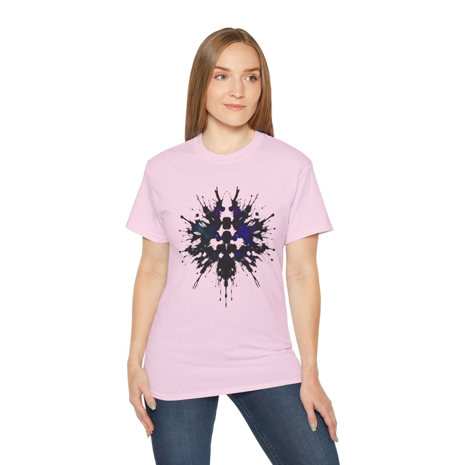Inkblot Rorschach Tee — Abstract Symmetry Graphic T-Shirt - Image 68