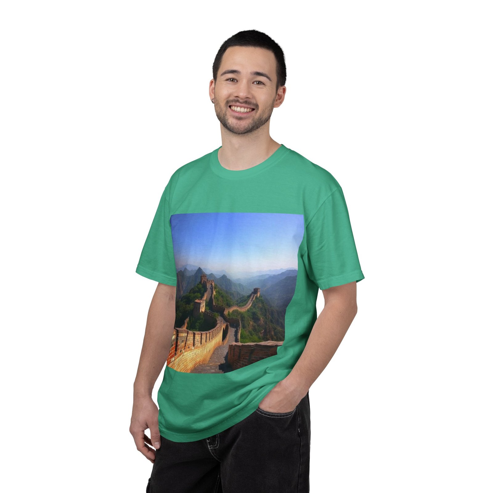 Great Wall Landscape T-Shirt — Scenic China Travel Tee - Image 33