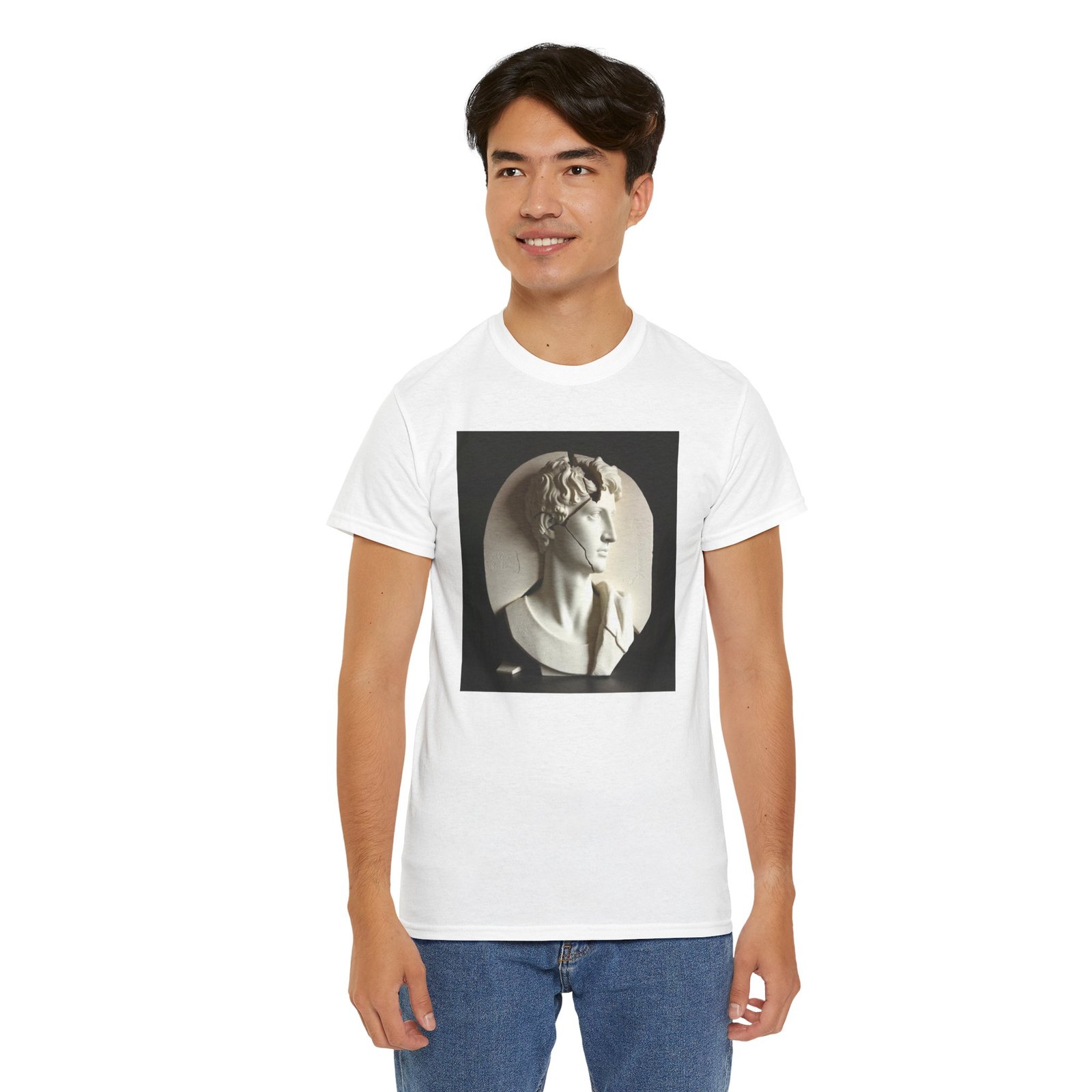 Classical Bust Art Tee — Vintage Sculpture Graphic T‑Shirt - Image 6