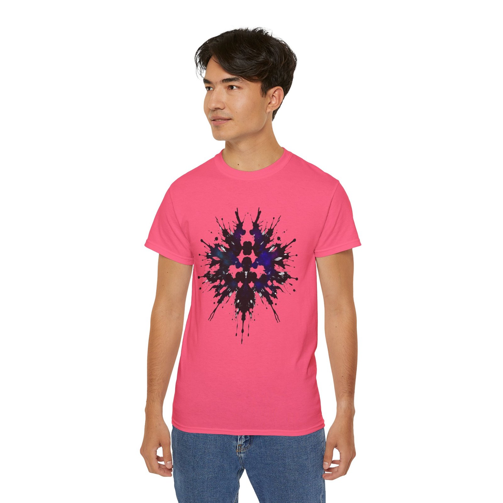 Inkblot Rorschach Tee — Abstract Symmetry Graphic T-Shirt - Image 76