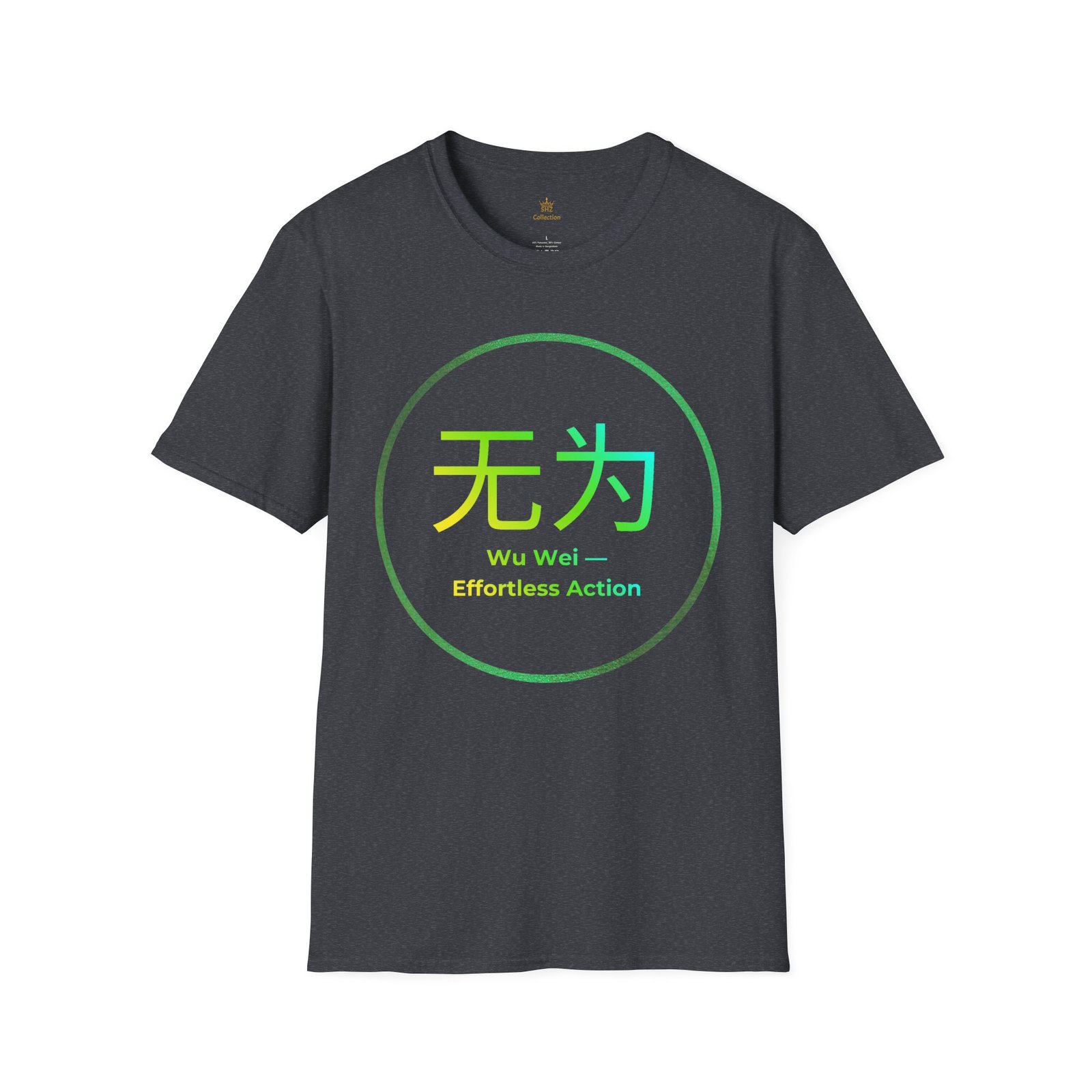 Wu Wei T-Shirt — Zen 'Effortless Action' Tee with Chinese Characters - Image 57