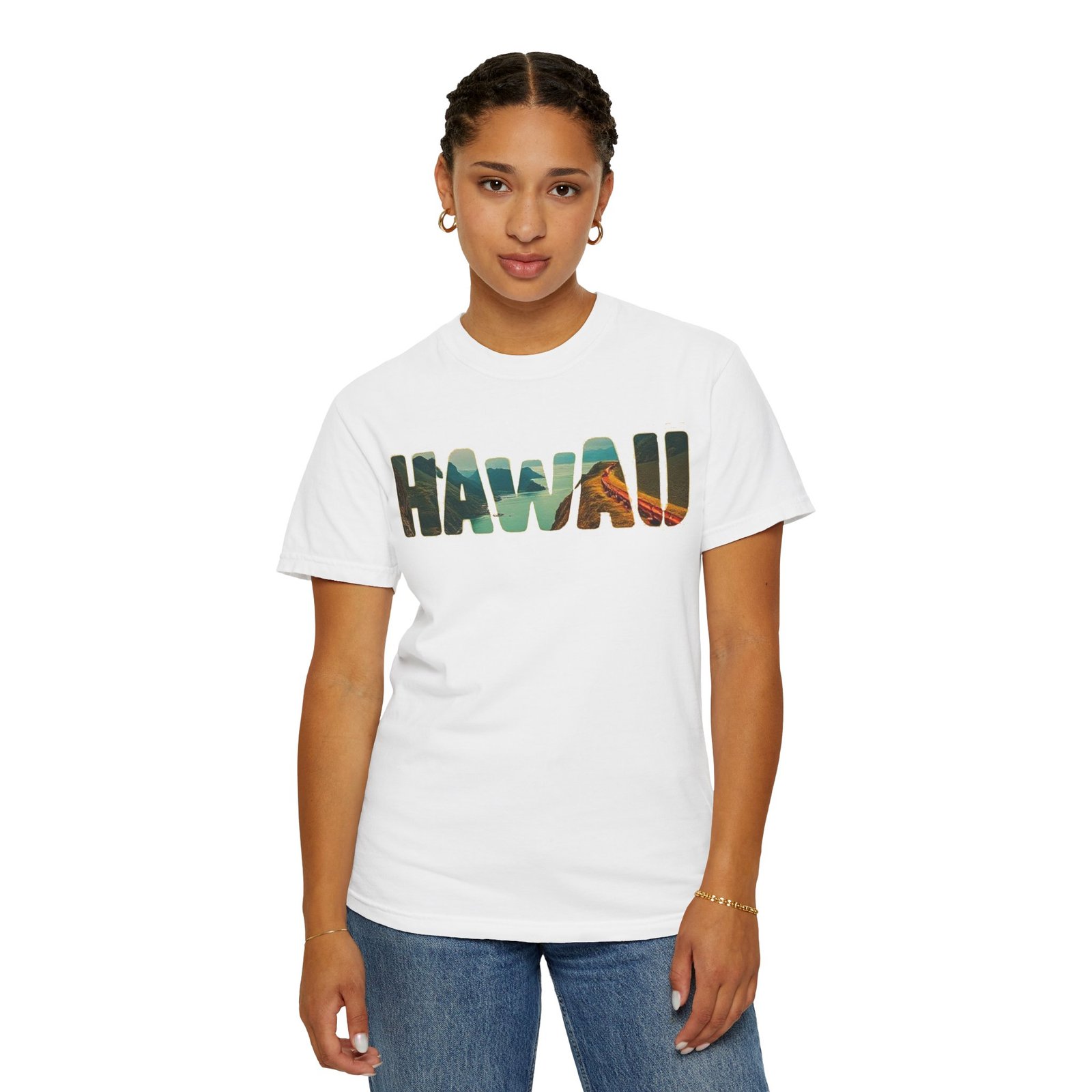 Hawaii Scenic Word Tee - Image 11